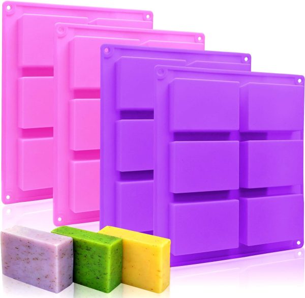 Silicone Soap Mold Rectangular Soap Mold For Soap - Image 3