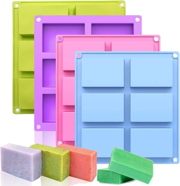 Silicone Soap Mold Rectangular Soap Mold For Soap
