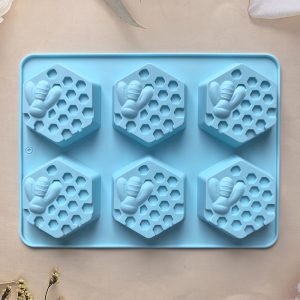 Silicone Soap Mold Even Bee Soap Mold